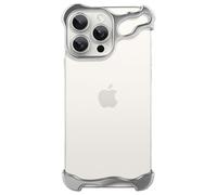 aidvaia Custodia per telefono compatibile con iPhone 16 Pro, compatibile con protezione della fotocamera dell'obiettivo, design minimalista senza cornice, estremamente evidenziando la personalità