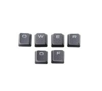 aieibuy Tastiera Fai da Te 6 Pezzi copritasto retroilluminato con Texture Antiscivolo per Tastiera Meccanica Corsair K70 K65 K95 RGB STRAFE