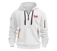 Aienviaoe Felpa con Cappuccio Uomo He-ckler and K.och, Felpa Hip Hop Stile, Felpa con Cappuccio Uomo Inverno, tops(Multicolor,XL)