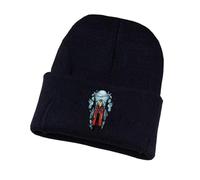 Aienviaoe Fullmet-al Alchemi-st Berretto Bambino, Berretto con Teschio in Maglia con Stampa, Cappello Soffice Spessa per Running Sci, Cuffia(Black11)
