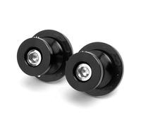 AIERDEYP 2 Pezzi Forcellone Cavalletto per TRIUM-PH per Trid&ent 660 per Trident660 2021 2022 2023 Forcellone Bobine Cursori del Basamento Viti Moto 8 Millimetri Bulloni(660 Black)