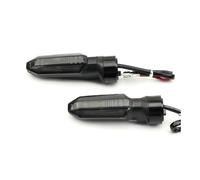 AIERDEYP Compatibile Con Honda Per CB 1100 CB1100 2013 2014 VT750 C/CA/CS/C2B Moto Indicatore Di Direzione Lampada Svolta Frecce Moto(Dark Grey)