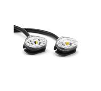 AIERDEYP Frecce Moto Mini Indicatore Direzione Universale Compatibile Con Yamaha Per MT01 MT25 MT03 MT07 MT09 MT10 Indicatori Di Direzione Per Moto(White)