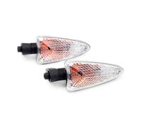 AIERDEYP Frecce Moto Per S1000RR F800 GS/GT/R/S/ST F600GS F700GS C600 Indicatori Direzione Lampada Indicatore Anteriore/posterior Moto Sportiva(Clear 21mm)