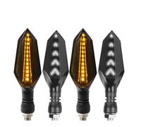 AIERDEYP Frecce Moto Per Y&amaha Per YZF R6 1999-2013 2014 2015 2016 Indicatori Direzione Moto Luce Lampeggiante Posteriore(2 pair yellow white)