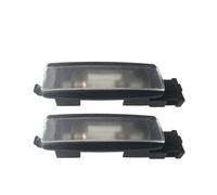 AIERDEYP Lampada A Cupola Interna Compatibile Con VW Golf 5 6 7 GTI Jetta A5 Passat B6 B7 CC Polo Tiguan EOS Sharan Parasole Anteriore Luce Di Lettura Interna Sul Tetto(Black-2PCS)
