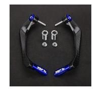 AIERDEYP Paraleve Moto Accessori per Y&amaha per YZF-R7 2021-2024 CNC Impugnatura Manubrio Paramani Freno Leve Frizione Protezione Protezione(Blue)