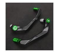 AIERDEYP Paraleve Moto Moto Manopole Manubrio Protezioni Leve Freno Frizione Maniglia Bar Protezione della Protezione per K&awasaki per Ninja per 650 per Z650 2019-2023 2022 2021(Green Logo)