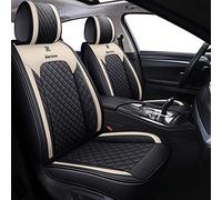 Aierxuan Coprisedili per auto da donna, in pelle, impermeabili, universali, adatti per Hyundai Elantra, Sonata, Ford Forte, Honda Civic CRV, Toyota Corolla 4Runner Rav4 Highlander Hybrid (set