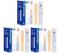 AIESI® Abbassalingua in legno monouso STERILI (Confezione da 300 pezzi)