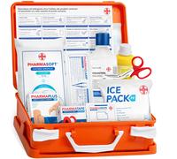 AIESI® Cassetta medica di pronto soccorso con ALLEGATO 2 per aziende meno 3 dipe