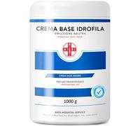 AIESI® Crema Base idrofila emulsione neutra magra pura (Barattolo da 1 kg), Ideale per uso farmaceutico, cosmetico e dermatologico, Made in Italy