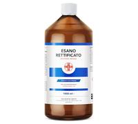 AIESI® Esano rettificato (Benzina rettificata) solvente sgrassatore flacone da 1 litro, Per uso professionale ed industriale, Made in Italy