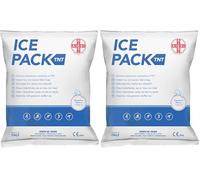 AIESI® Ghiaccio istantaneo monouso busta in TNT 14x18 cm ICE PACK (25 pezzi), Made in Italy (Confezione da 2)