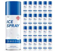 AIESI® Ghiaccio Spray sport istantaneo al MENTOLO bomboletta 400 ml effettivi ICE SPRAY (Confezione da 24 pezzi), Made in Italy