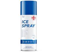 AIESI® Ghiaccio Spray sport istantaneo al MENTOLO bomboletta 400 ml effettivi ICE SPRAY, Made in Italy