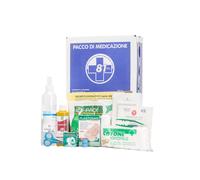 AIESI HOSPITAL SERVICE Sas KIT DI REINTEGRO ALLEGATO 1 PER CASSETTE E ARMADIETTI DI PRONTO SOCCORSO IN CONTENITORE ANTIURTO DIMENSIONI 39X20X18 CM