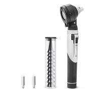 AIESI® Otoscopio medico professionale tascabile a fibre ottiche LED 3V con illuminazione a luce bianca VISIOSCOPE, Lampadina di ricambio, Garanzia Italia 24 mesi