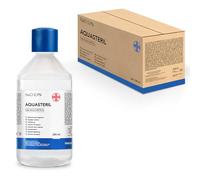 AIESI® Soluzione fisiologica salina per lavaggi nasali ed irrigazione 250 ml sterile con tappo AQUASTERIL (Confezione da 20 pezzi), Sodio cloruro 0,9%