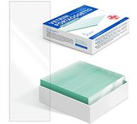 AIESI® Vetrini per microscopio portaoggetto con bordi molati senza banda sabbiata dimensioni 26x76 mm (Confezione da 72 pezzi)