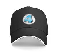 AIETPOIJ Cappellino da Baseball Fantastic Four Distressed cap Berretto da Baseball di Lusso cap Maschile Cappelli da Donna Uomo