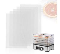 Aieve 5 pellicole per essiccatore automatico compatibile con WMF KüCHENminis, disidratatore antiaderente, in silicone, per essiccatore di frutta, senza BPA, tappetino in pelle di frutta
