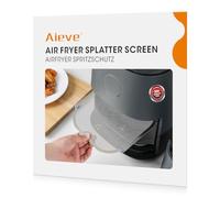 AIEVE Paraspruzzi in acciaio inox a maglia fine compatibile con COSORI XXL 4,7 L e fornello rapido Ninja Speedi ON400EU 5,7 L friggitrice ad aria calda, piastra a spruzzo per la protezione della