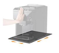 AIEVE Tappetino in silicone per caffettiera per raccogliere i residui di caffè Tavola scorrevole antiscivolo Accessori compatibili con Siemens EQ6, Philips LatteGo, De'Longhi Magnifica