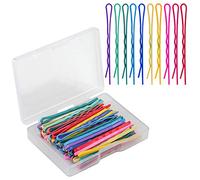 AIEX 50 forcine per capelli (dritto, multicolore)