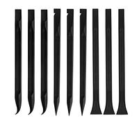 AIEX 9 Pezzi Raschietto Plastica, Raschietto per Pulizia Antigraffio Raschietto Rigido Multiuso Strumento Raschietto Stretto e Largo Appuntito per Rimuovere Etichette Adesive Macchie di Olio Vernice