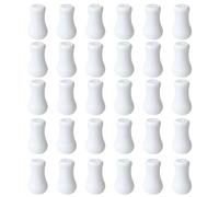 Aifeier ET 30pcs ciechi tirano il cavo manopole del cavo di nappe tende da finestra manopole bianche del cavo di plastica appese tirano la palla per il mestiere della tenda