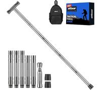 aiGear Bastoncini Trekking 5/6/7/8 Tubes Alluminio| Bastoncini Trekking Pieghevoli | con Sac e 3 Outils pour Extérieur Accessoires Regolabile in Altezza | per Walking Trail e Escursionismo