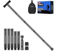 aiGear Bastoncini Trekking 5/6/7/8 Tubes Alluminio| Bastoncini Trekking Pieghevoli | con Sac e 3 Outils pour Extérieur Accessoires Regolabile in Altezza | per Walking Trail e Escursionismo
