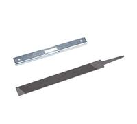 Aigend Kit Affilatura per Motosega Generale, Utensile per Misuratore di profondità per Affilatrice a Sega a Catena con Lima Piatta Kit per Affilare la Sega a Catena