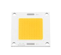 Aigend Modulo chip LED - Lampadina da pannello LED integrata COB da 50 W adatta per lampadine fai da te Proiettore DC 12~14 V (luce calda) [Classe di efficienza energetica A]