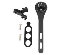 Aigend Supporto per computer da bicicletta, manubrio integrato per bici da strada per Garmin serie Bryton(Nero)