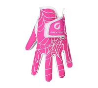 AIGEVTURE Guanti da golf per bambini, per mano sinistra, di alta qualità, per ragazzi e ragazze, rosa acceso, XL, mano sinistra
