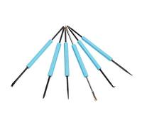 Aigid Solder Assist, 1 set 6 pezzi Strumenti professionali per smontaggio di saldatura assistita Saldatura Aid Repair Double-sided Blue