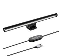 Aigital Eye Care USB-Lampada, Luce USB per Laptop con 3 Colori di Luce+10 Livelli di Luminosità e 54 Perle LED, Luce Flessibile per Tastiera per PC, Barra Luminosa per Monitor, LED Screenbar, Senza