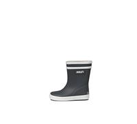 Aigle Baby Flac 2, Stivali da Pioggia, Unisex - Bambini e ragazzi, Grigio (Charcoal), 22 EU