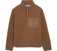 Aigle - Giacca di pile sherpa - Full Zip Fleece M Kraft per Uomo - Taglia L - Marrone