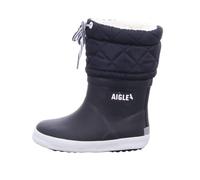 Aigle Giboulee 2, Stivali di Gomma Unisex - Bambini e ragazzi, Blu Navy Bianco, 27 EU