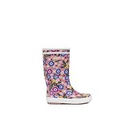 Aigle Lolly Pop Play2, Stivali in Gomma Unisex - Bambini e ragazzi, Multicolore Flower Power, 33 EU
