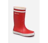Aigle Lolly Pop 2, Stivali in Gomma, Unisex - Bambini e ragazzi, Bianco/Rosso, 26 EU