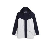 AIGLE Parka di mezza stagione 'GORE-TEX' blu scuro / bianco Uomo AIGLE M
