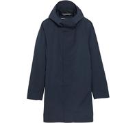 Parka lungo MTD® a 2 strati con cappuccio Blu XL Tinta unita