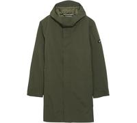 Aigle - Parka lungo da uomo impermeabile e antivento - Parka Long MDT Avocado per Uomo - Taglia L - Kaki