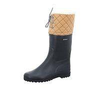 Aigle Polka Giboulee 37564 Stivali da Neve da Donna, Blu (Marine/Beige), 35 EU