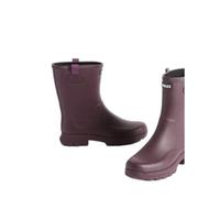 Aigle Stivali AlyaRain Donna, Rosso vinaccia, 36 EU