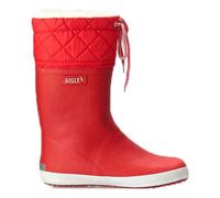 Aigle Giboulee 2, Stivali di Gomma Unisex - Bambini e ragazzi, Rosso Bianco, 34 EU
